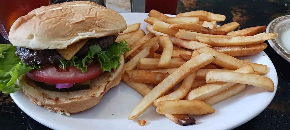 Cheeseburger and Fries